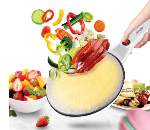 Spherical Non-Stick Crepe Maker Pan