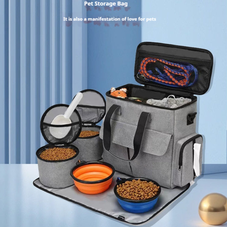 Large Capacity Pet Travel Backpack Outdoor Storage Bag