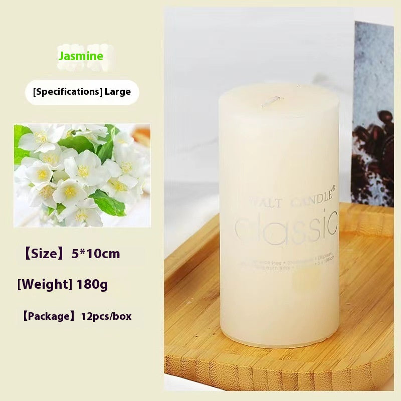 Cylindrical Aromatherapy Scented Smokeless Candle