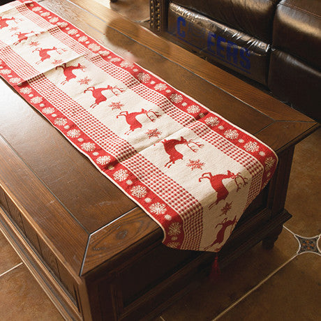 Christmas Table Runner Festive Decorative Dining Table Cover