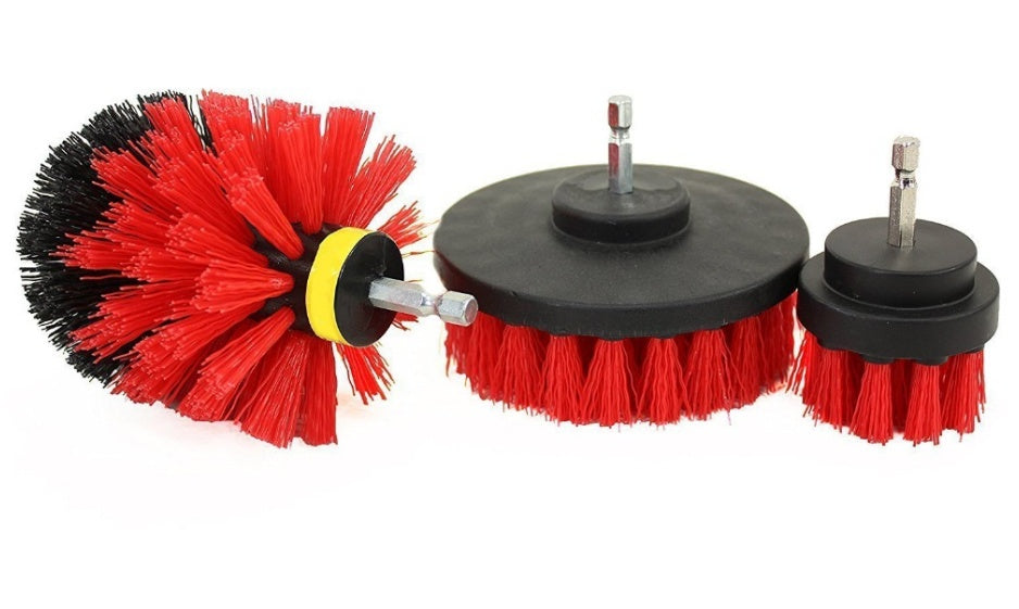 Electric Drill Brush Cleaner Kitchen Floor And Car Tires
