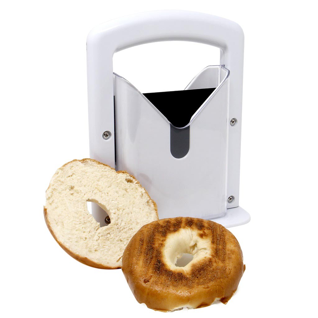 Bread And Bagel Slicer Guillotine Kitchen Cutting Tool