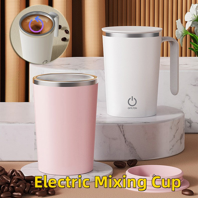 Electric Self Stirring Coffee Mug Magnetic Mixing Cup