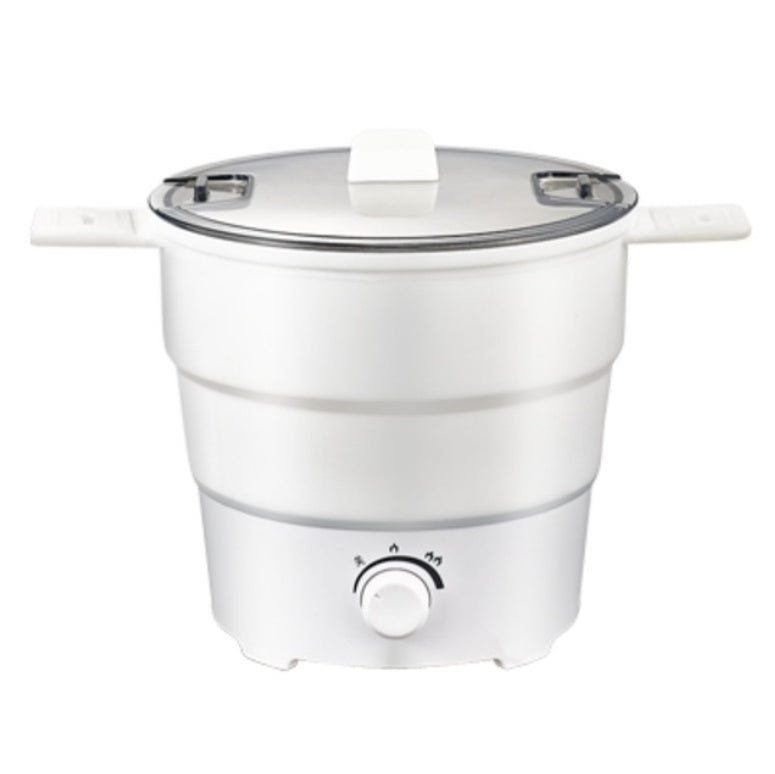 Folding Silicone Electric Cooker Compact Portable Kitchen Appliance
