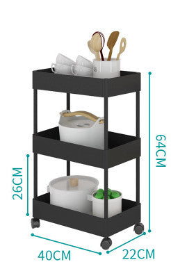 Wall Mounted Bathroom Kitchen Storage Shelf