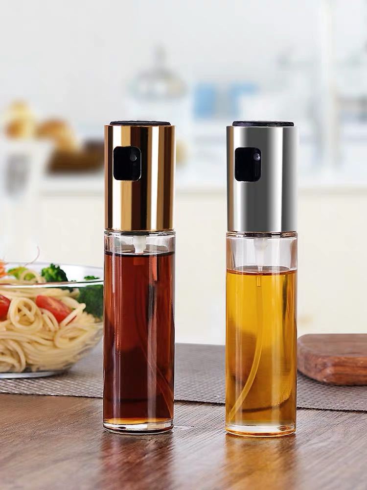 Glass Oil And Vinegar Spray Bottle