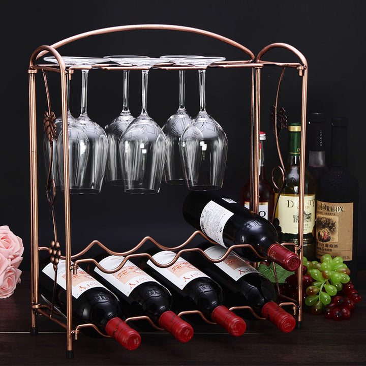 Vintage Multi Functional Cup Holder Kitchen Storage Rack