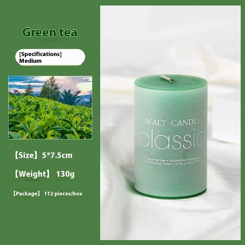Cylindrical Aromatherapy Scented Smokeless Candle