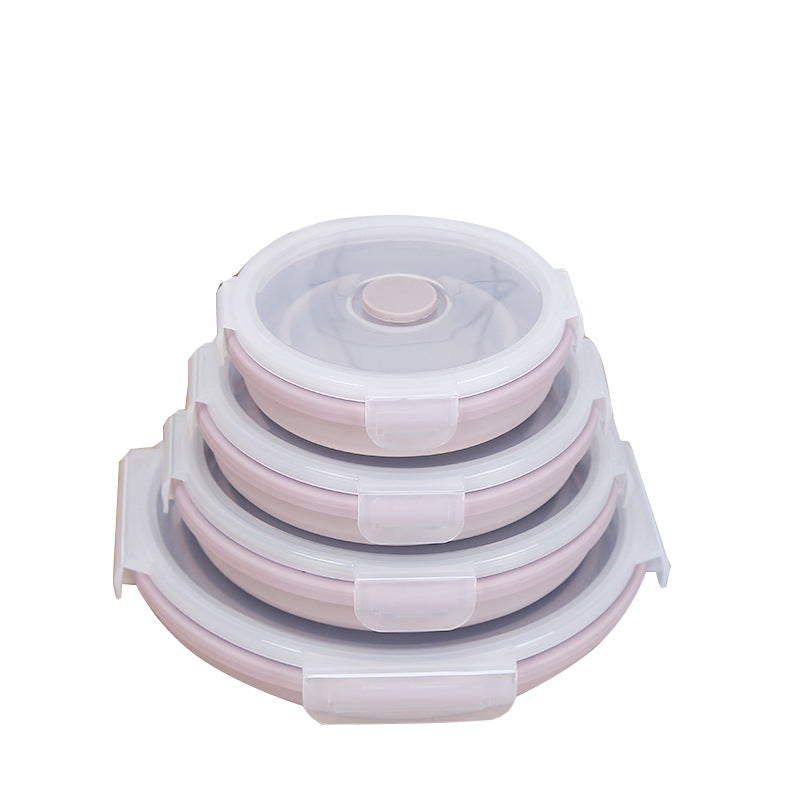 Silicone Lunch Box Food Storage Container