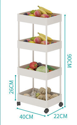 Wall Mounted Bathroom Kitchen Storage Shelf