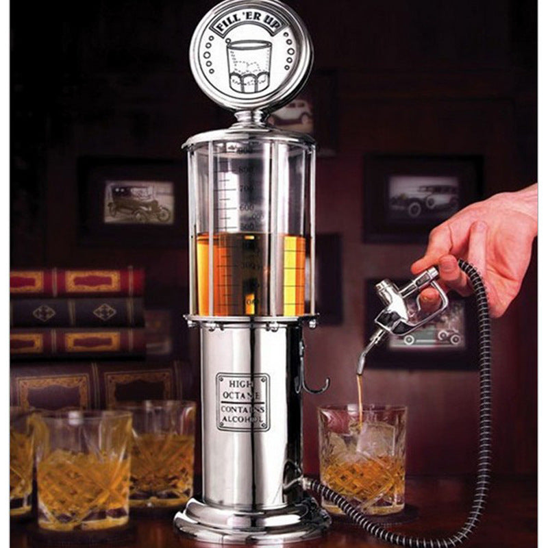Mini Beer Dispenser Machine With Double Pump Transparent Design