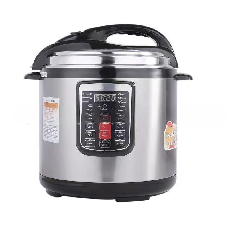 1.6gal Multifunctional Electric Pressure Cooker For Large Capacity Cooking