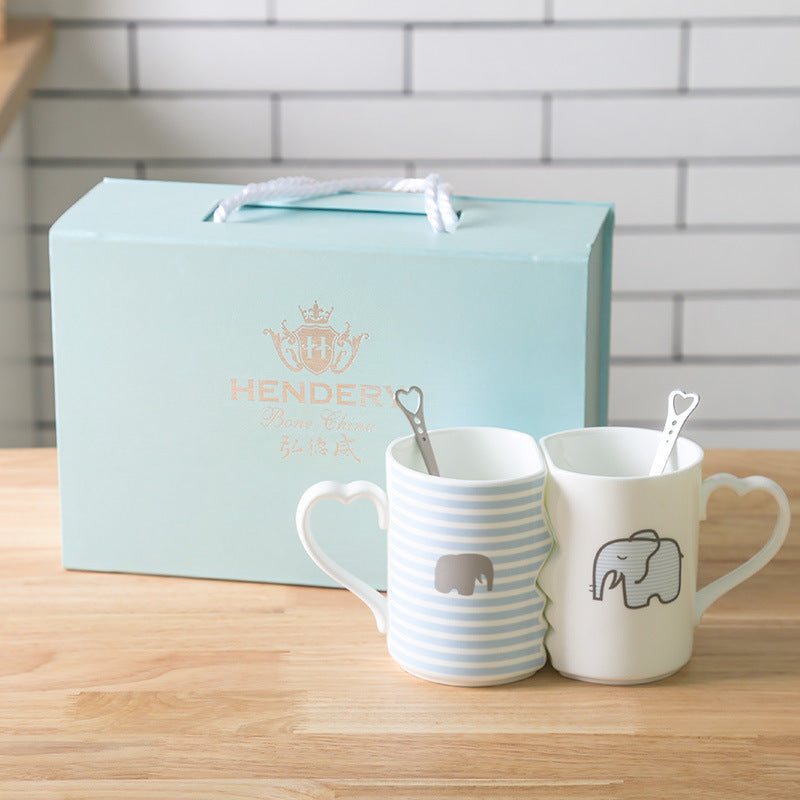 Couple Ceramic Drinking Cups