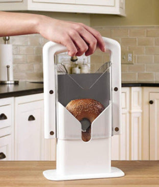 Bread And Bagel Slicer Guillotine Kitchen Cutting Tool