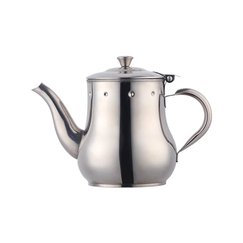Stainless Steel 500ml Oil Pot Titanium Plated Teapot
