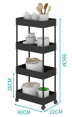 Wall Mounted Bathroom Kitchen Storage Shelf