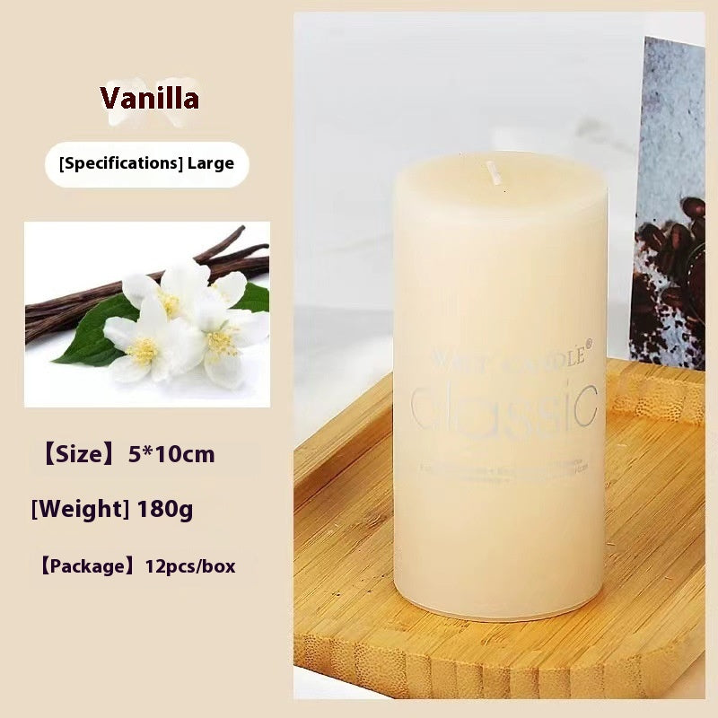 Cylindrical Aromatherapy Scented Smokeless Candle
