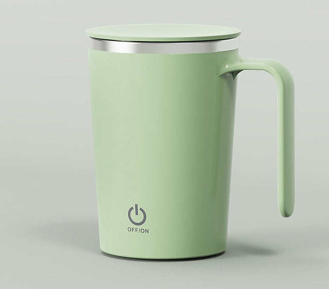 Electric Self Stirring Coffee Mug Magnetic Mixing Cup