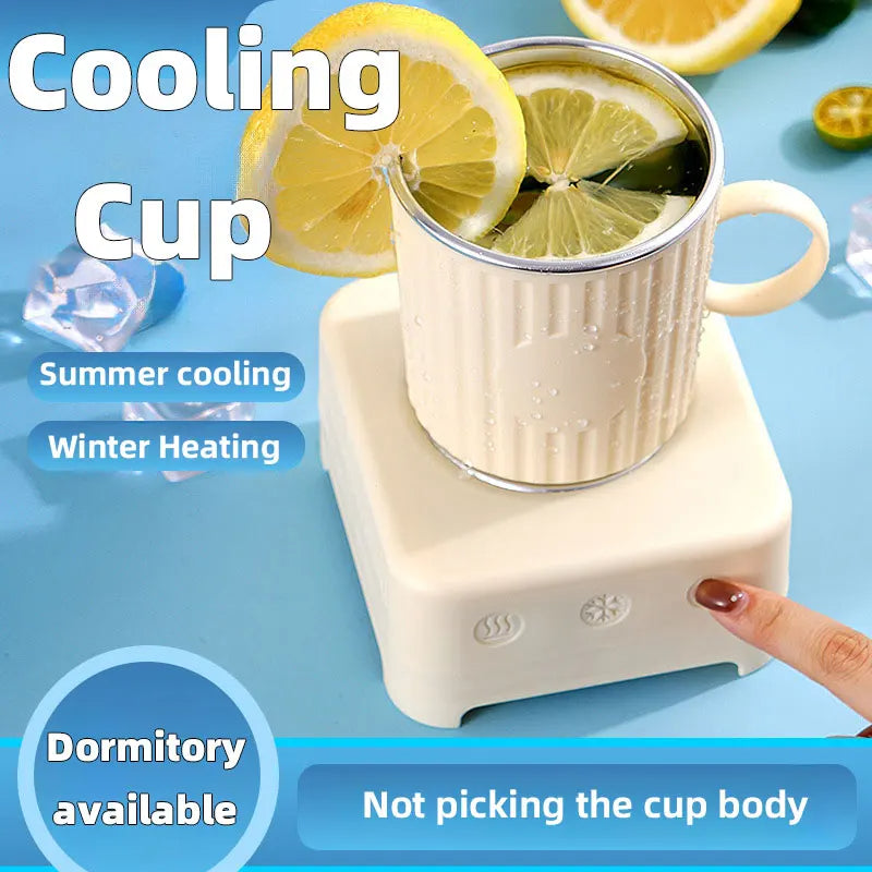 Mini Quick Cooling Cup Beverage Rapid Ice Maker 13.5 fl oz