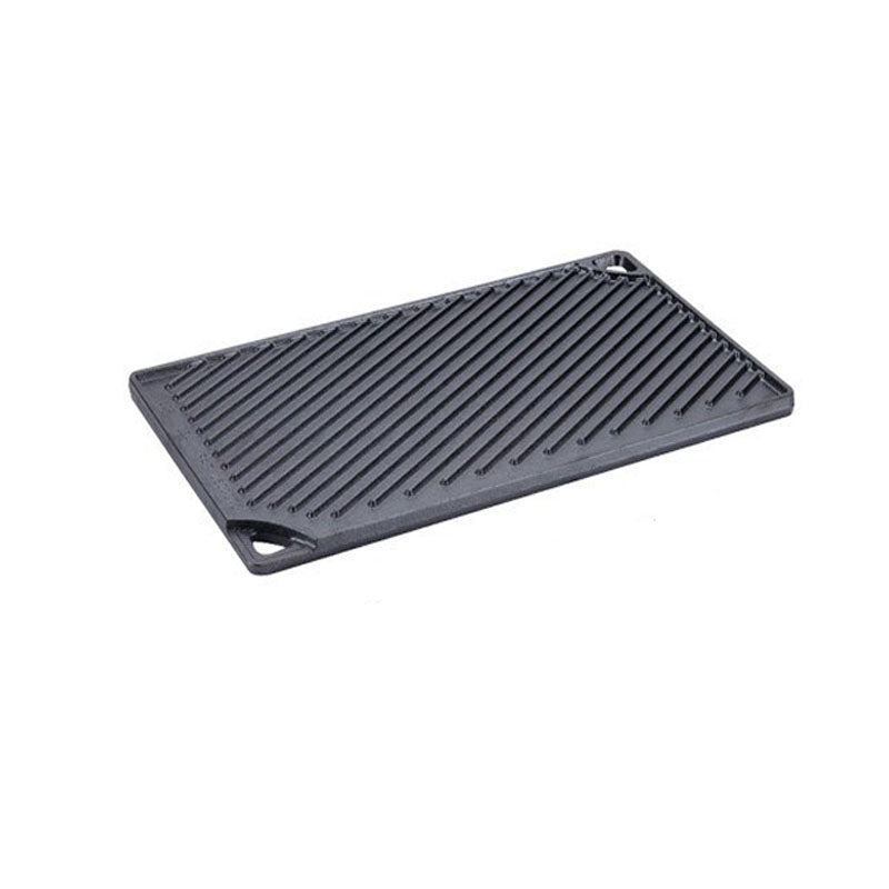 Cast Iron Reversible Skillet Double-Sided Cooking Pan