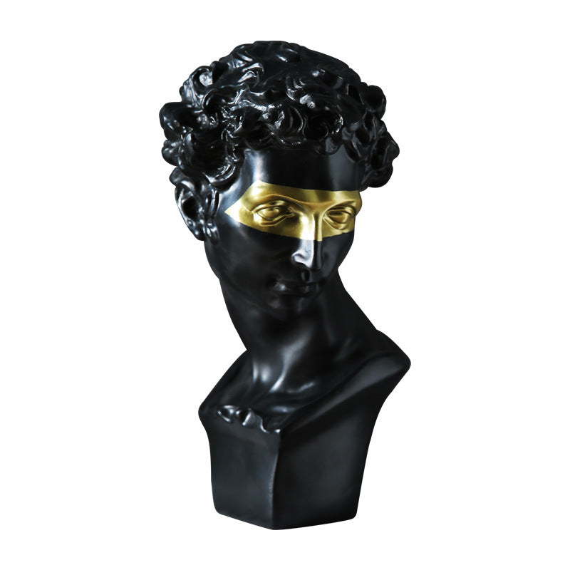 David Sculpture Home Character Decoration Statue
