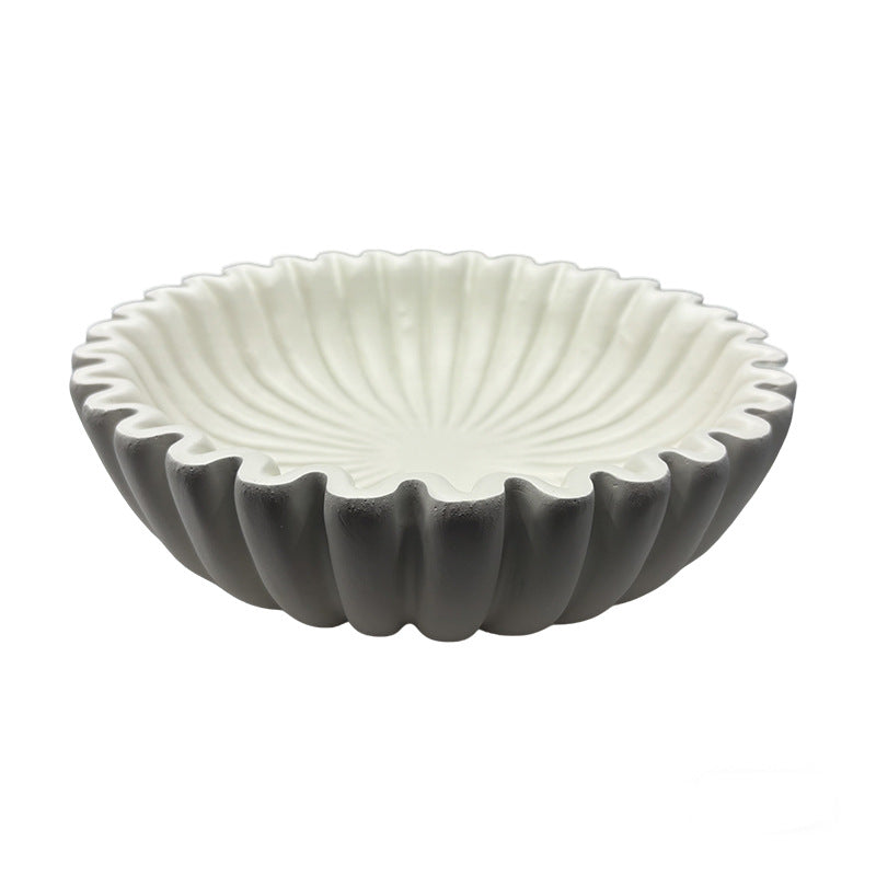 Resin Craft Bowl-shaped Decorative Ornament
