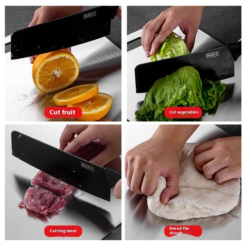 Stainless Steel Thickened Cutting Board Anti Mold Kitchen Chopping Board