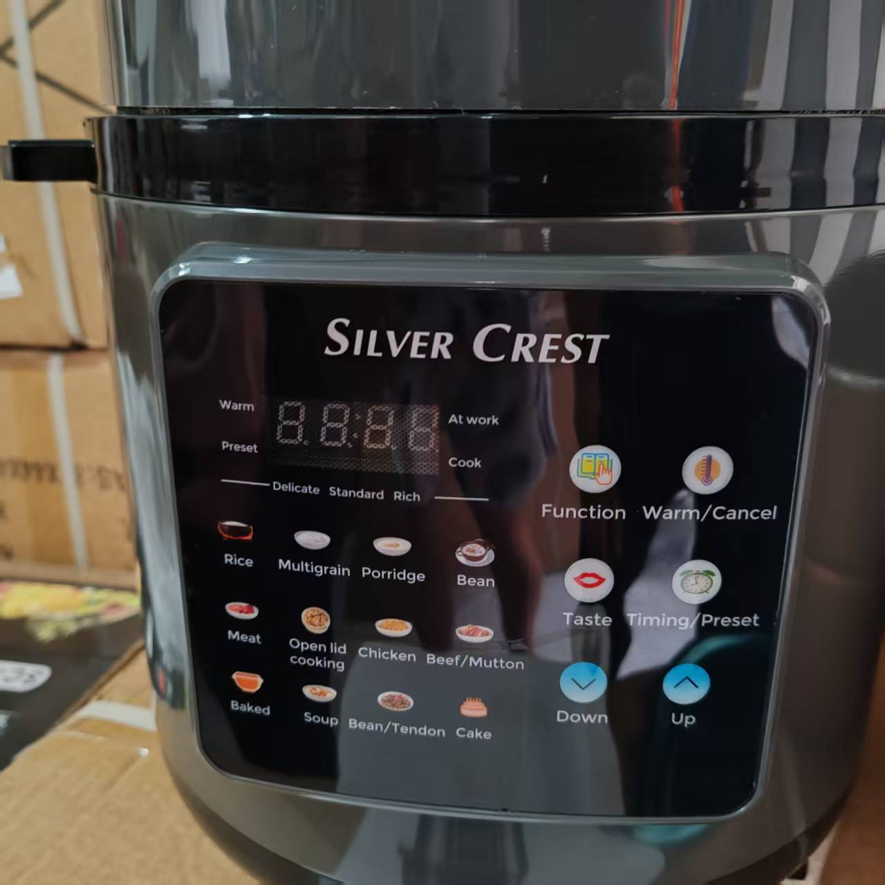 Multifunctional Cooking Stew 1.6gal Automatic Electric Pressure Cooker