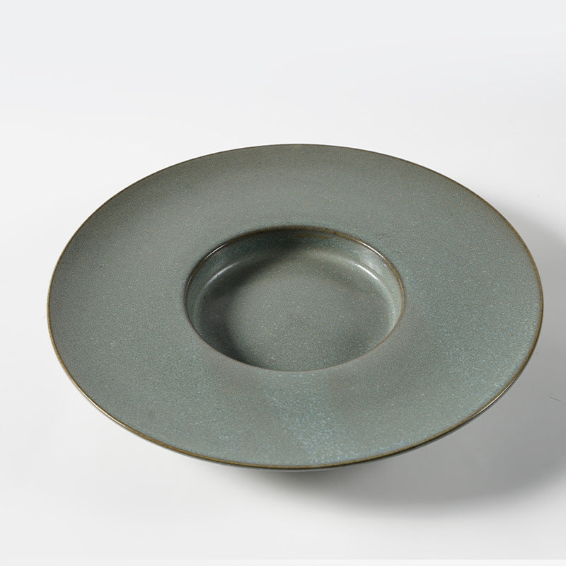 Frosted Minimalist Kitchen Plates And Tableware