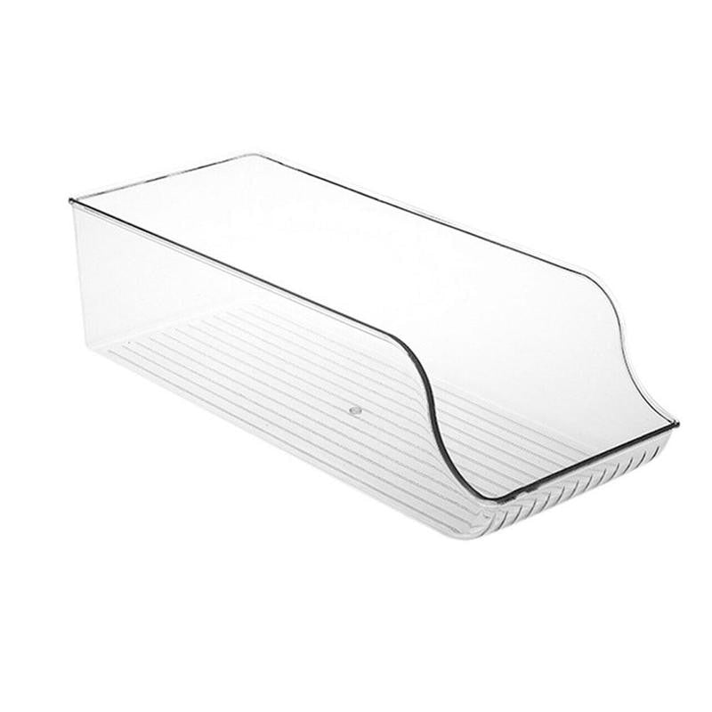 Transparent Refrigerator Beverage Organizer Storage Box