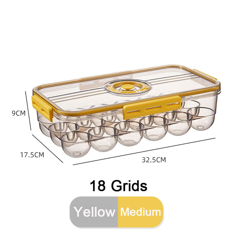 Sealed PET Kitchen Storage Box With Lid