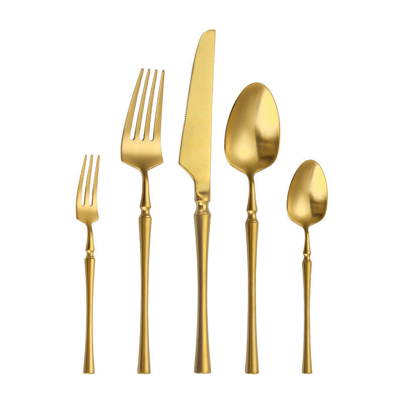 304 Stainless Steel Cutlery Set Five Piece Kitchen Utensils