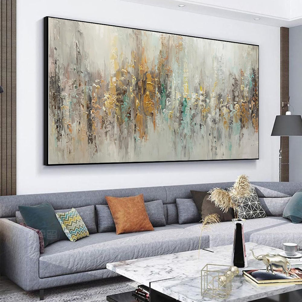 Luxury Abstract Canvas Oil Painting Wall Art Decor
