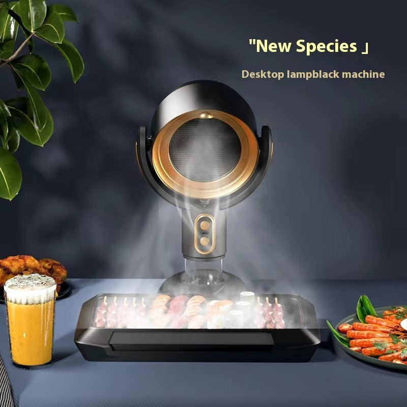 Portable Desktop Range Hood Smoke Absorber Air Purifier