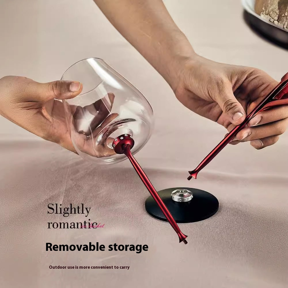 Creative Rotational Glass Decanter Cup Set Kitchen Gadgets
