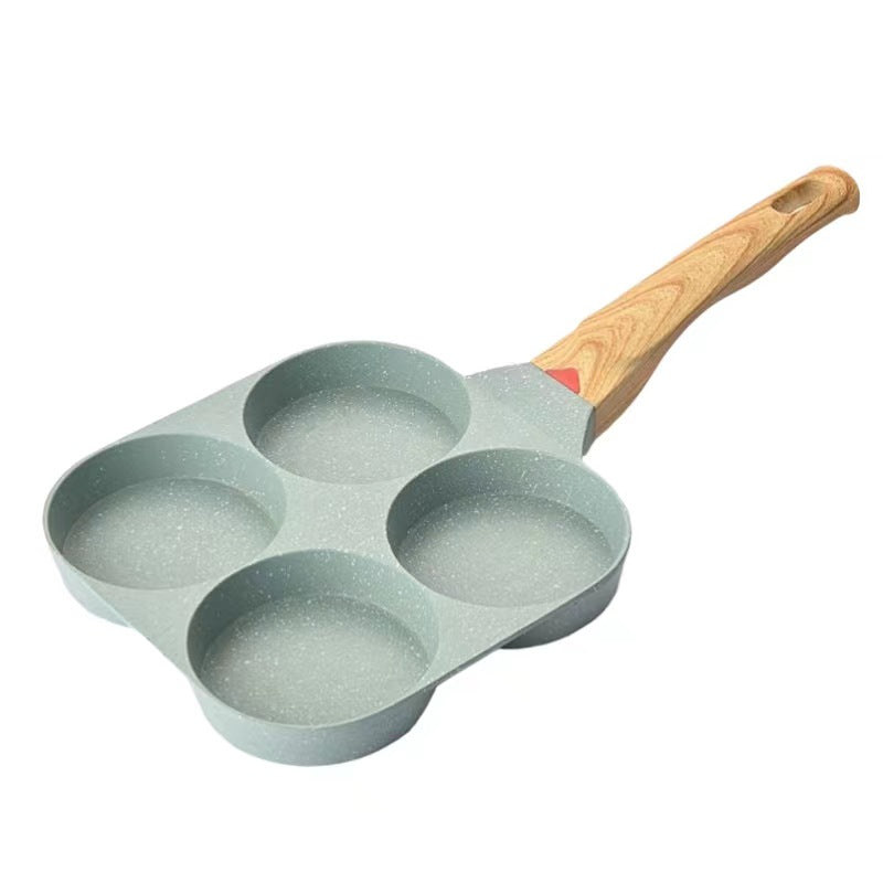 Four Hole Non Stick Frying Pan For Eggs And Breakfast