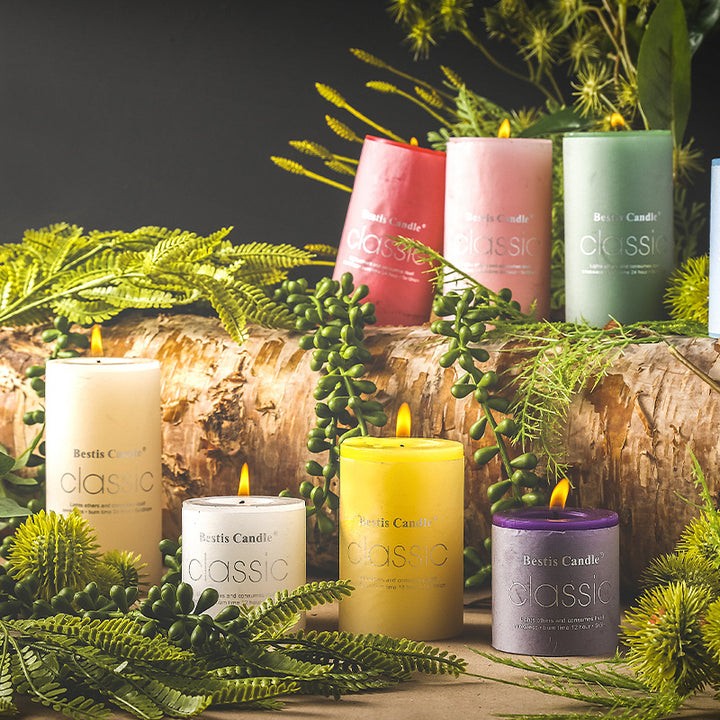 Cylindrical Aromatherapy Scented Smokeless Candle
