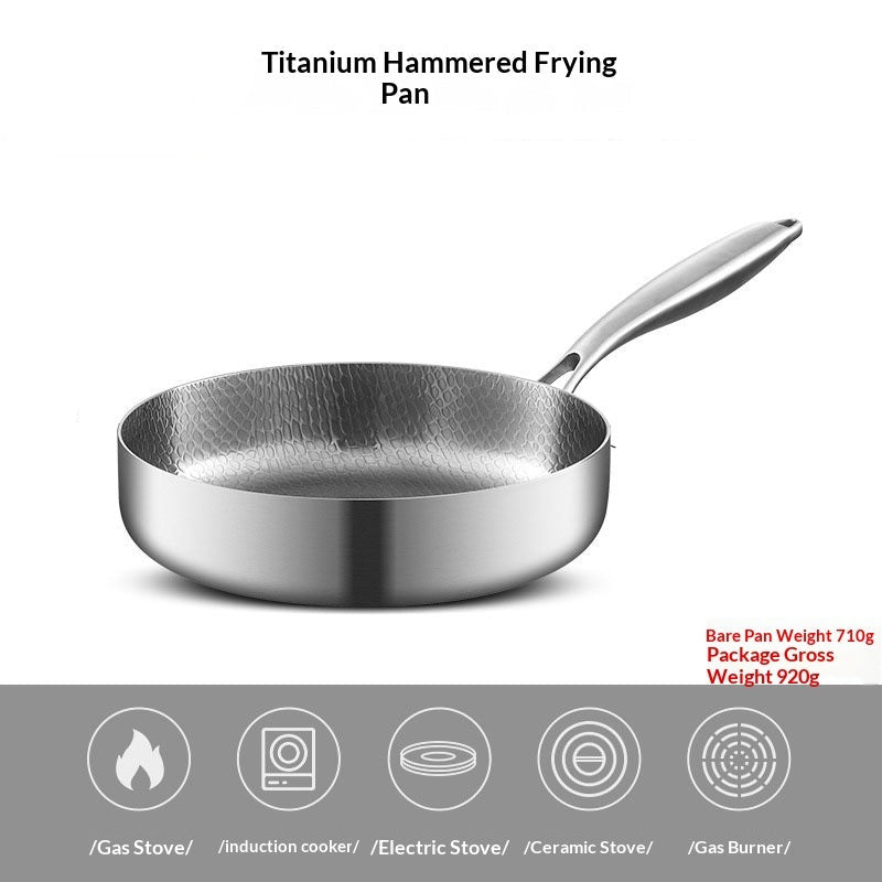Premium Titanium Nonstick Pan for Home Use