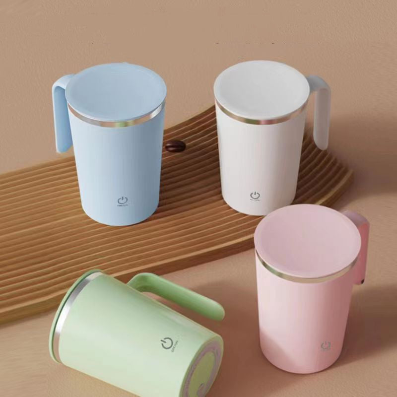 Electric Self Stirring Coffee Mug Magnetic Mixing Cup