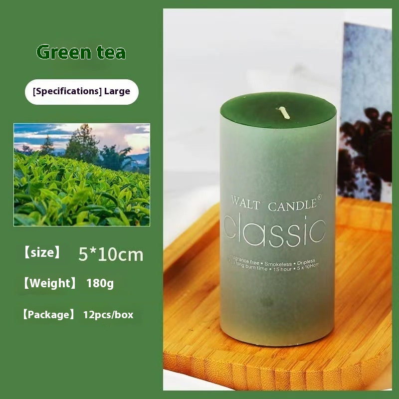 Cylindrical Aromatherapy Scented Smokeless Candle