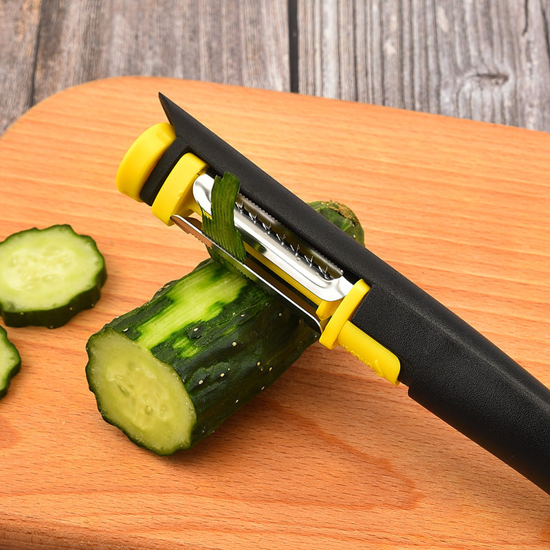 Multifunctional Stainless Steel Fruit and Potato Peeler