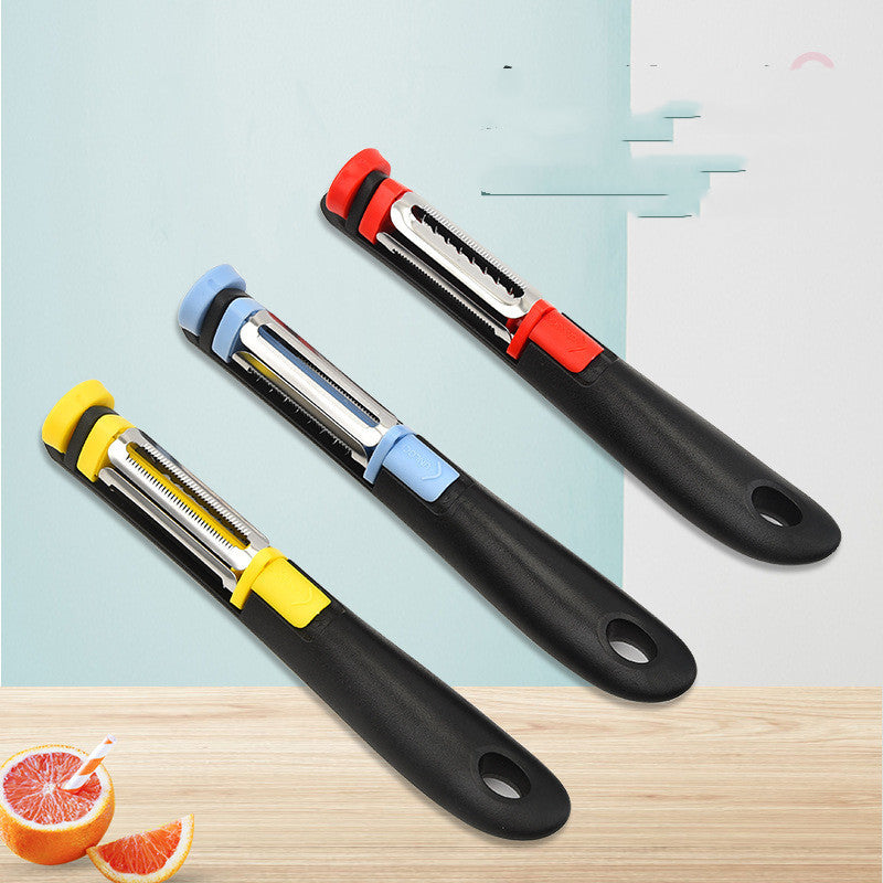 Multifunctional Stainless Steel Fruit and Potato Peeler
