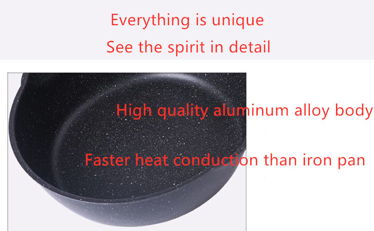 Small Deep Non Stick Frying Pan For Home Cooking