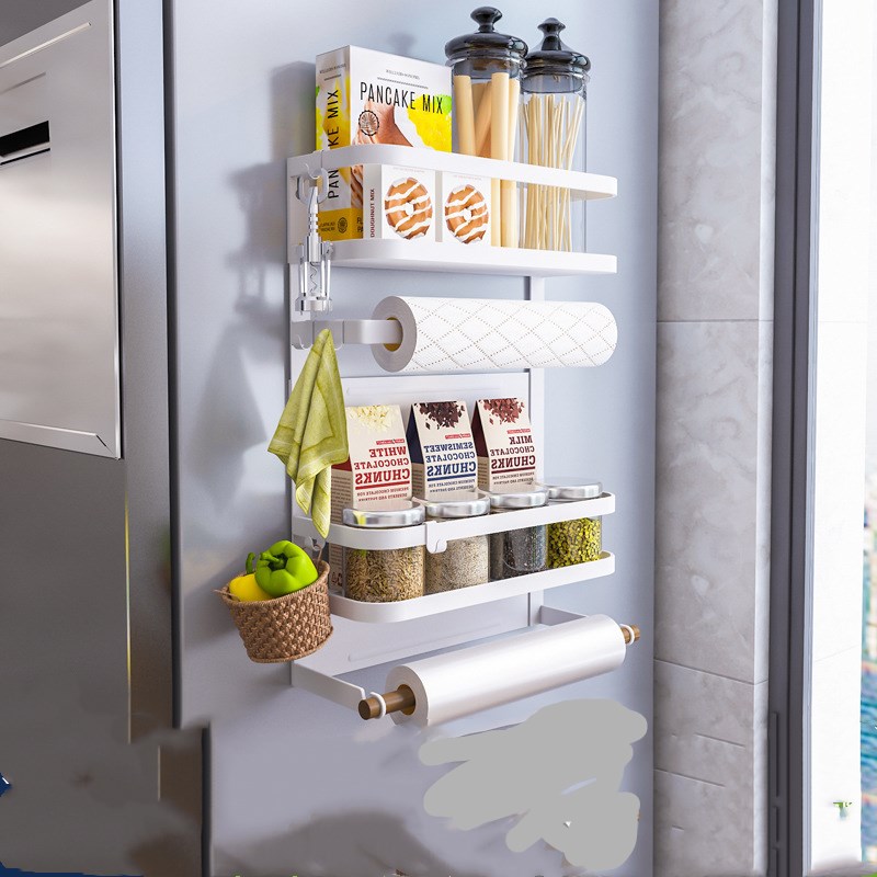 Wall Mounted Kitchen Side Storage Shelf