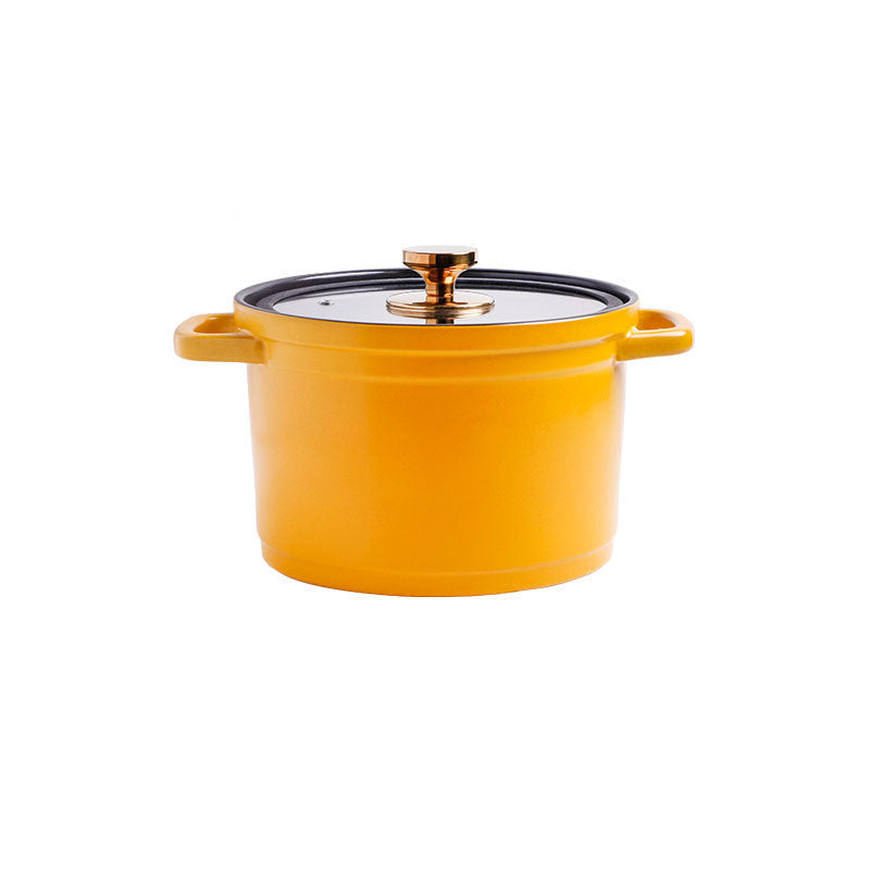 Nordic Ceramic Large Capacity Stock Pot For Porridge And Soup