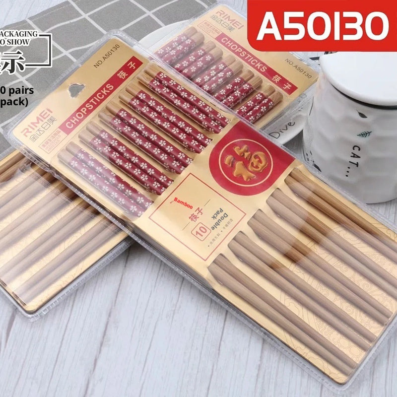 Household Kitchen Wooden Chopsticks Bamboo Chopsticks