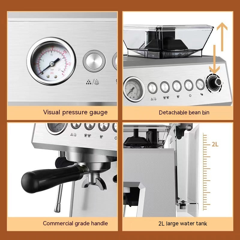 Fully Automatic Italian Coffee Machine With Grinder