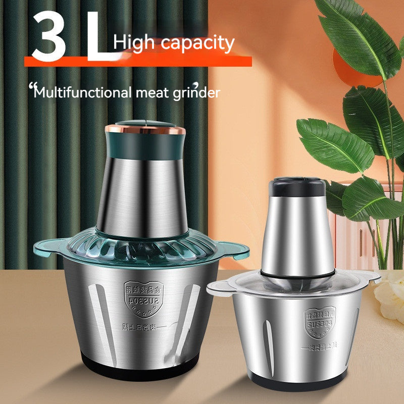 Electric Stainless Steel Meat Grinder Multi-Function Large Capacity