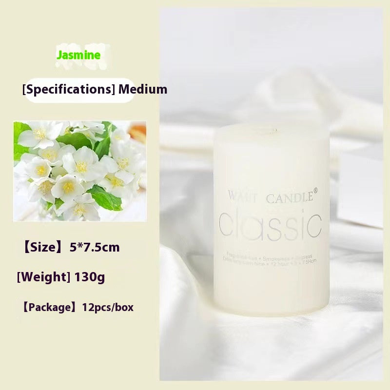 Cylindrical Aromatherapy Scented Smokeless Candle