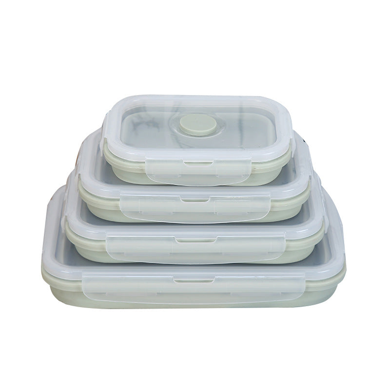 Silicone Lunch Box Food Storage Container